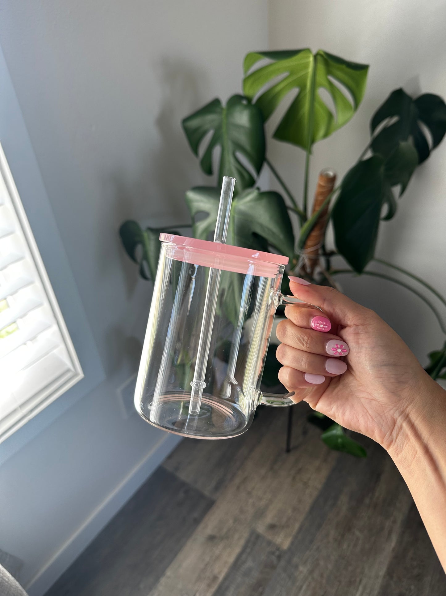 17oz Glass mug