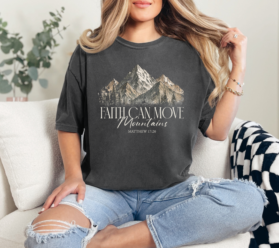 Faith can move mountains