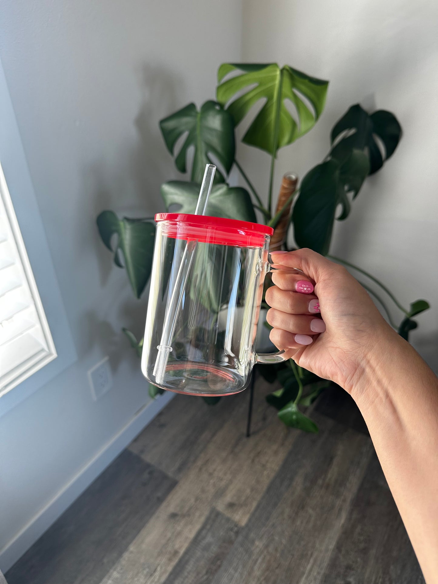 17oz Glass mug