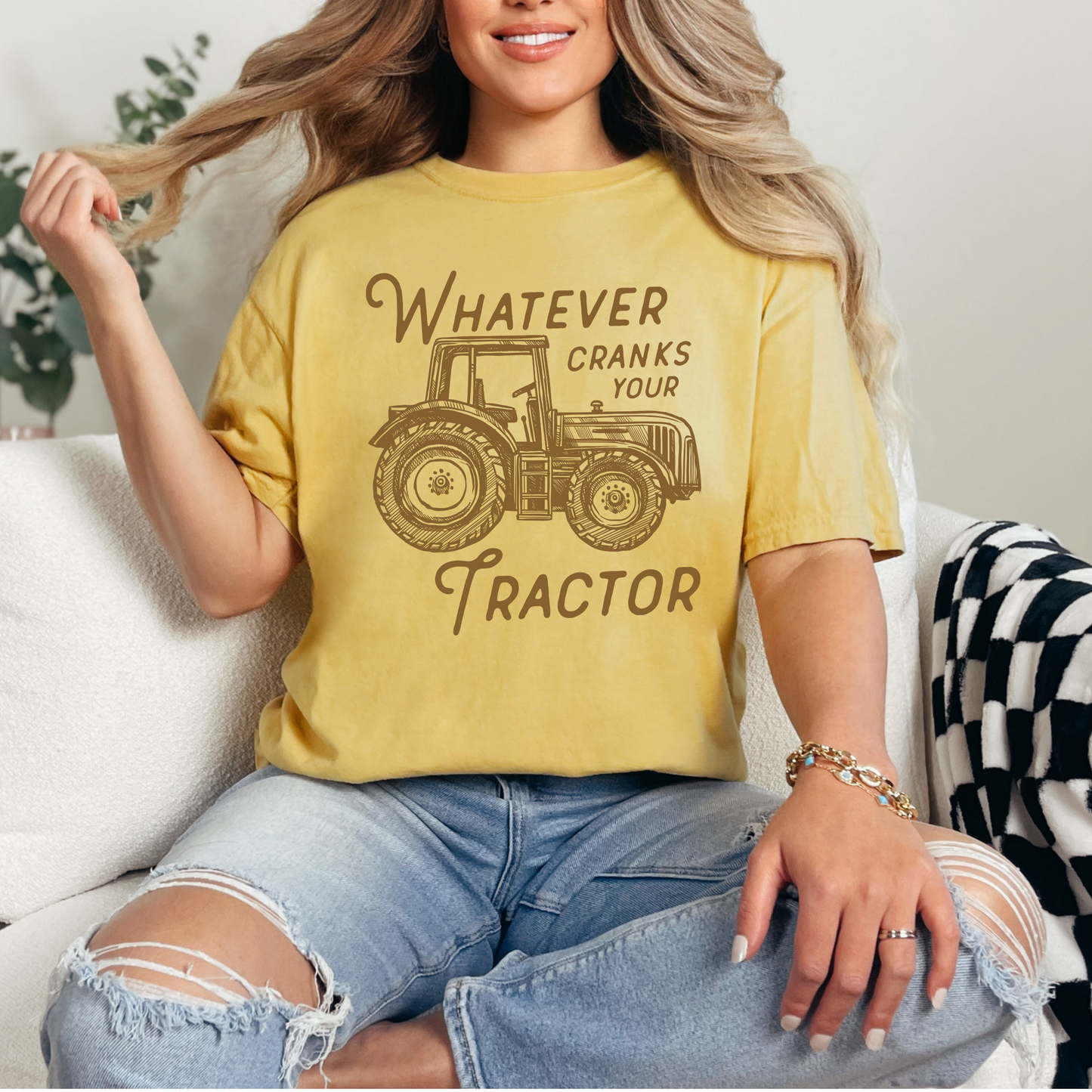 Whatever cranks your tractor