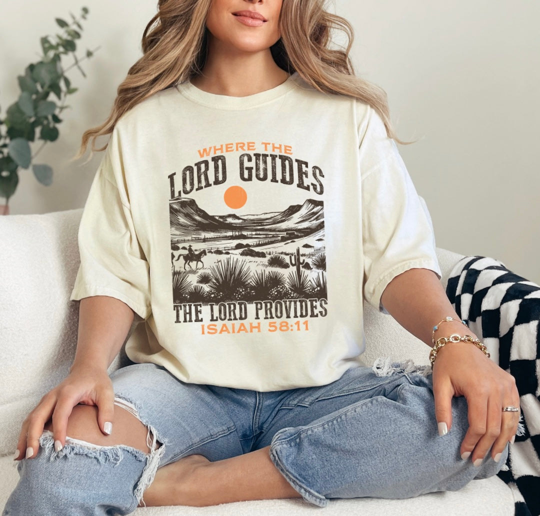 The lord guides