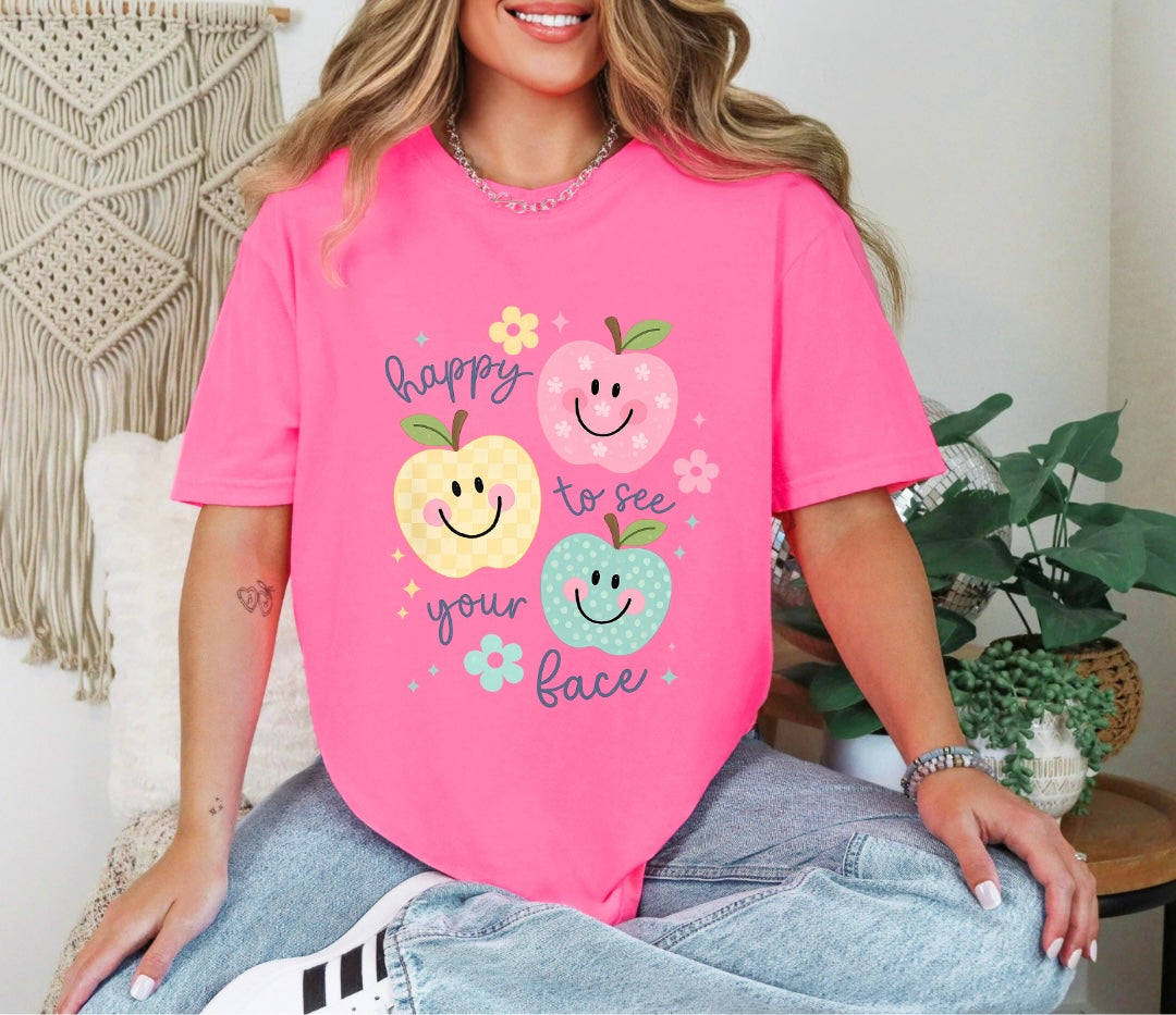 Happy to see your face
