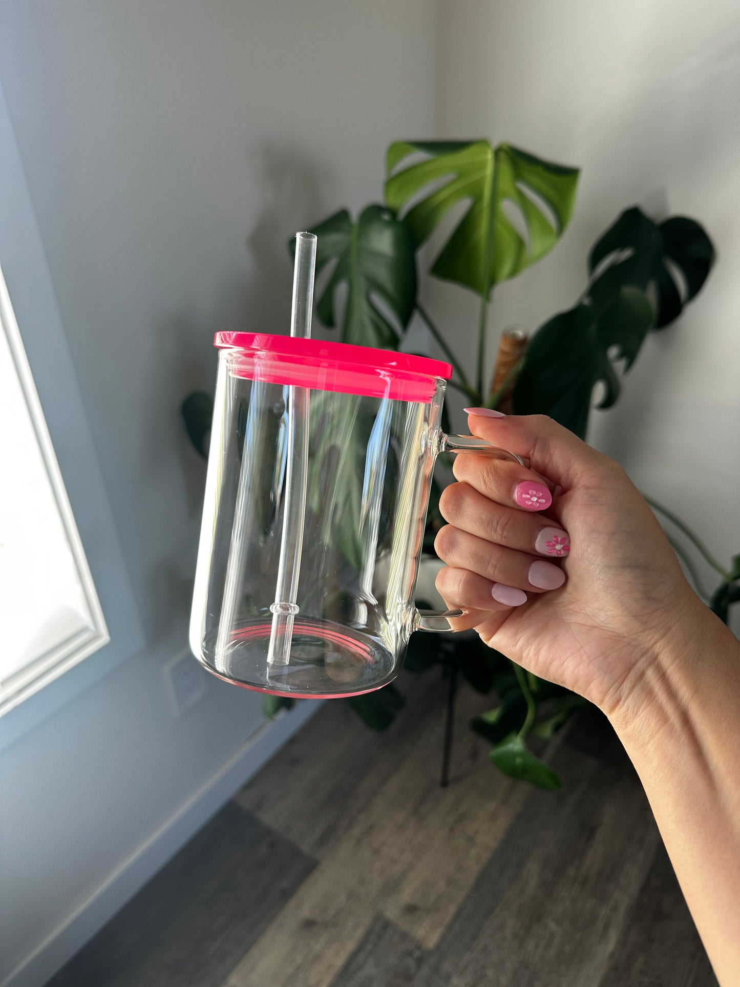 17oz Glass mug
