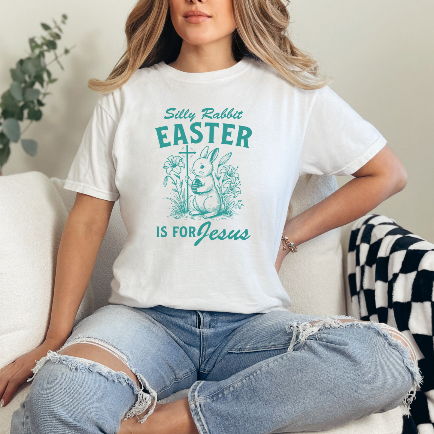 Silly rabbit Easter is for Jesus
