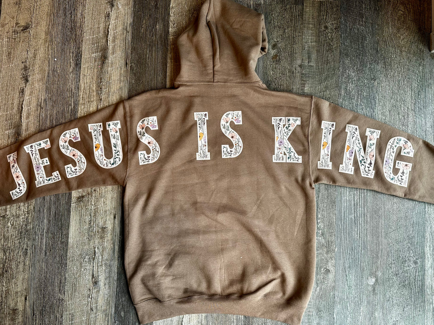 Jesus is king Letter gang sheet