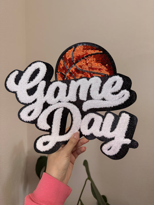 Game day (basketball) chenille