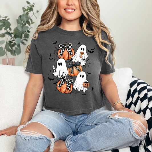 Boos and pumpkins