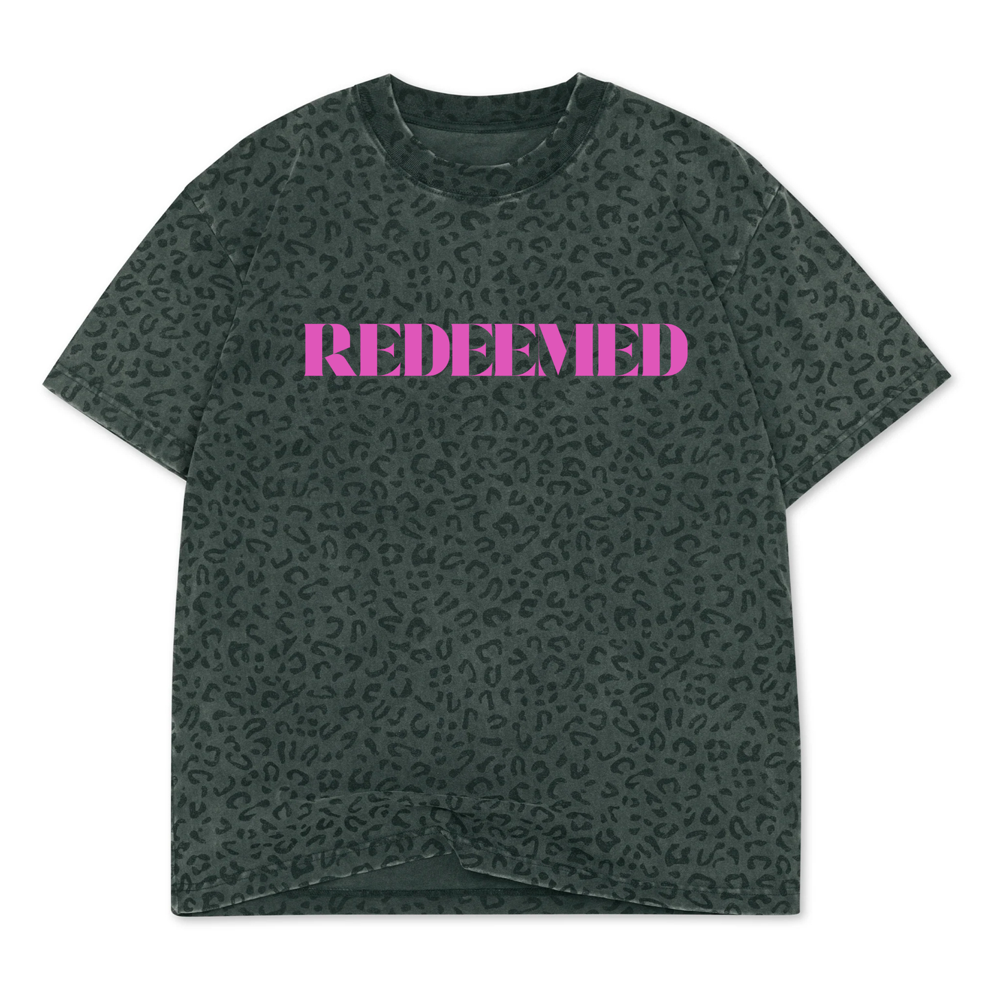 Leopard Redeemed T-shirt Black