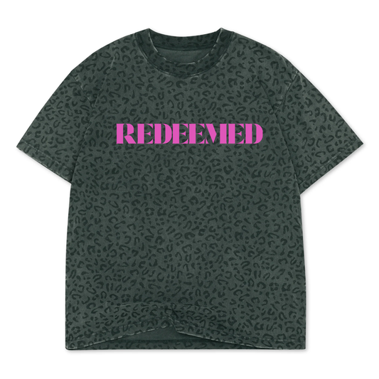 Leopard Redeemed T-shirt Black