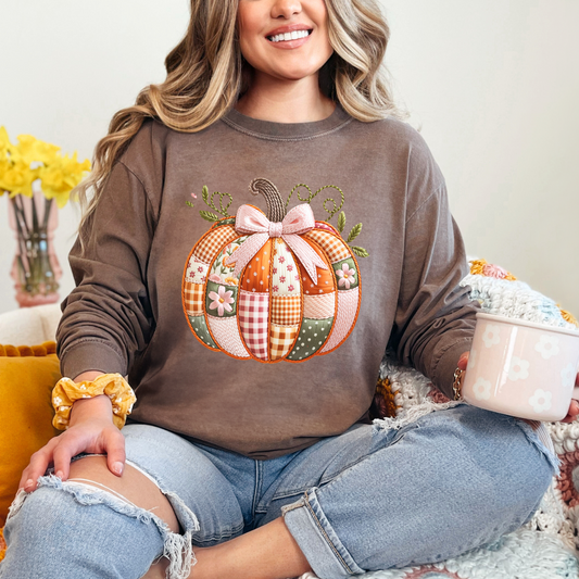 Quilted pumpkin