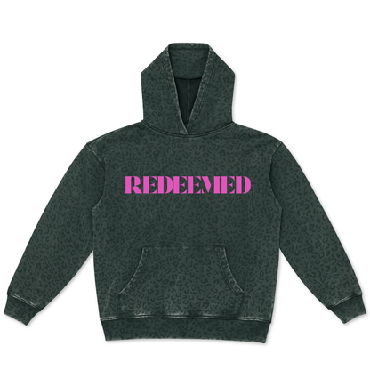 Leopard Redeemed Hoodie black