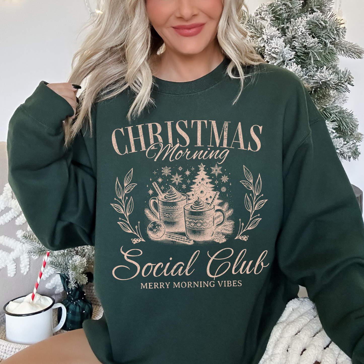 Christmas morning social club