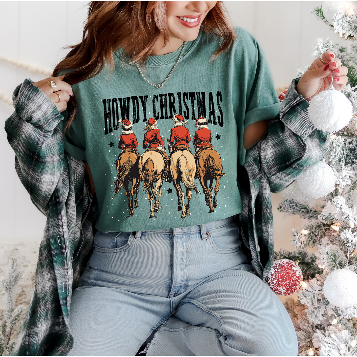 Howdy Christmas cowgirls