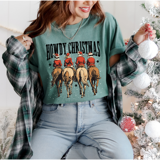 Howdy Christmas cowgirls