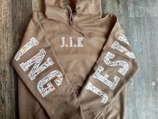 Jesus is king Letter gang sheet