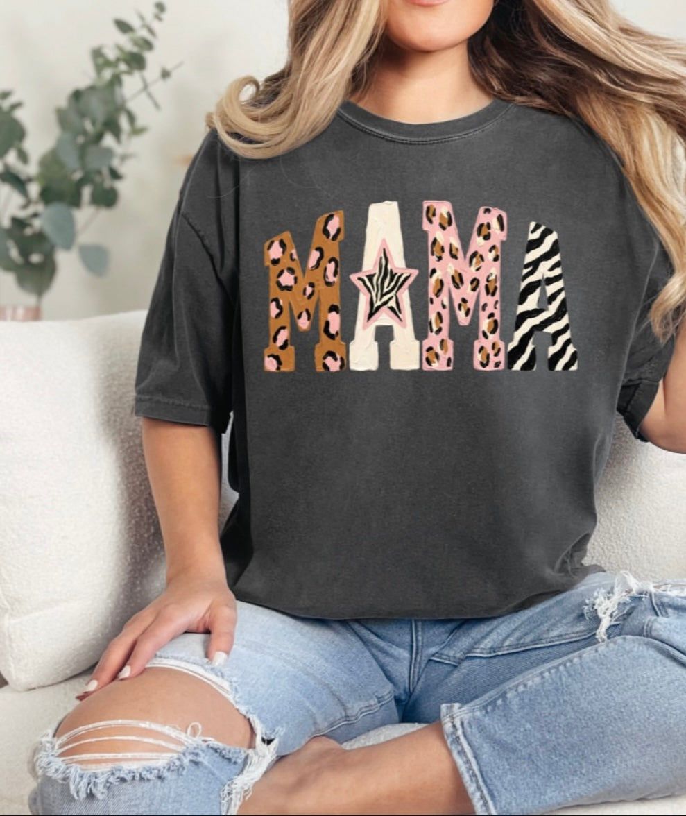 Mama animal print
