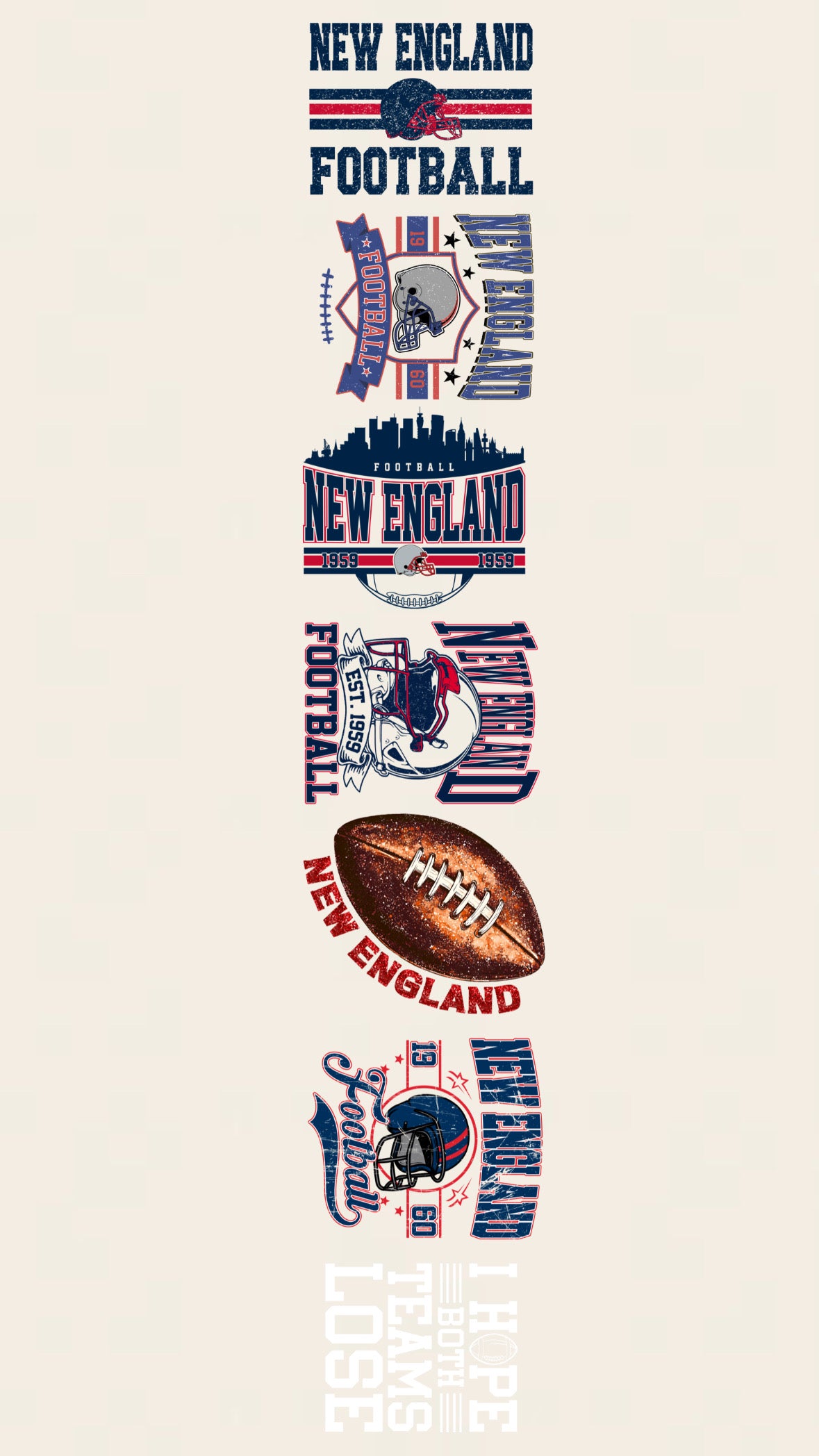 New England football