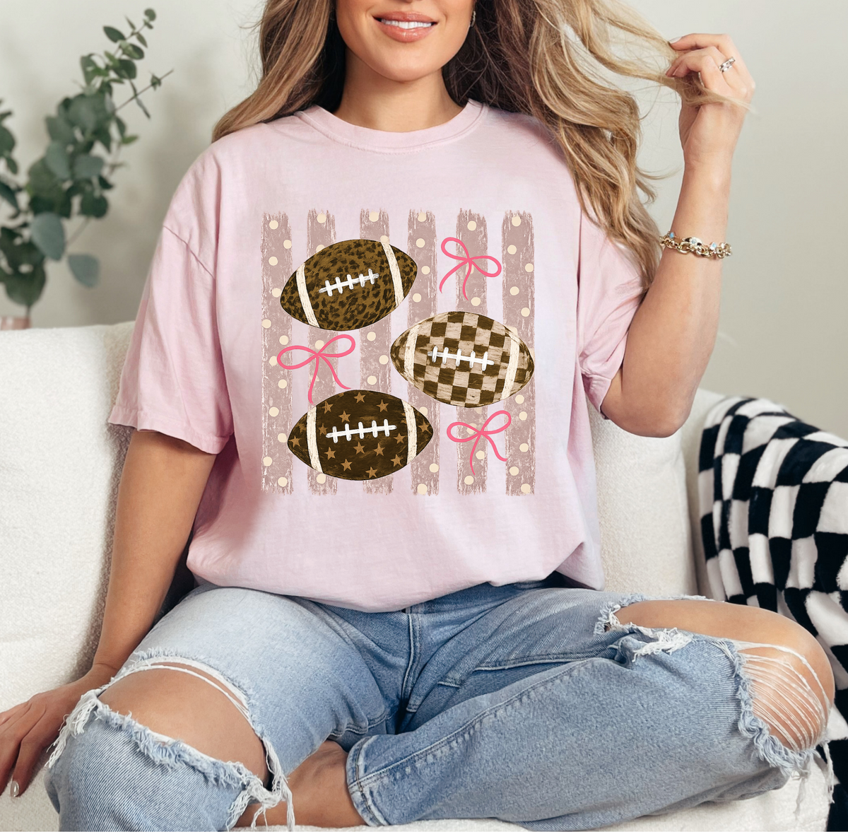 Bows and footballs