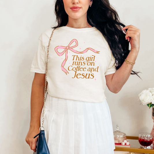 This girl runs on coffee and Jesus