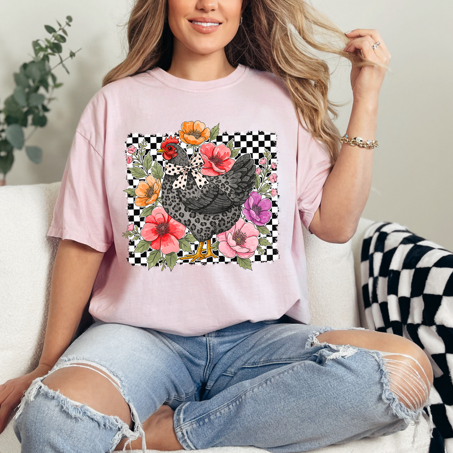 Retro chicken