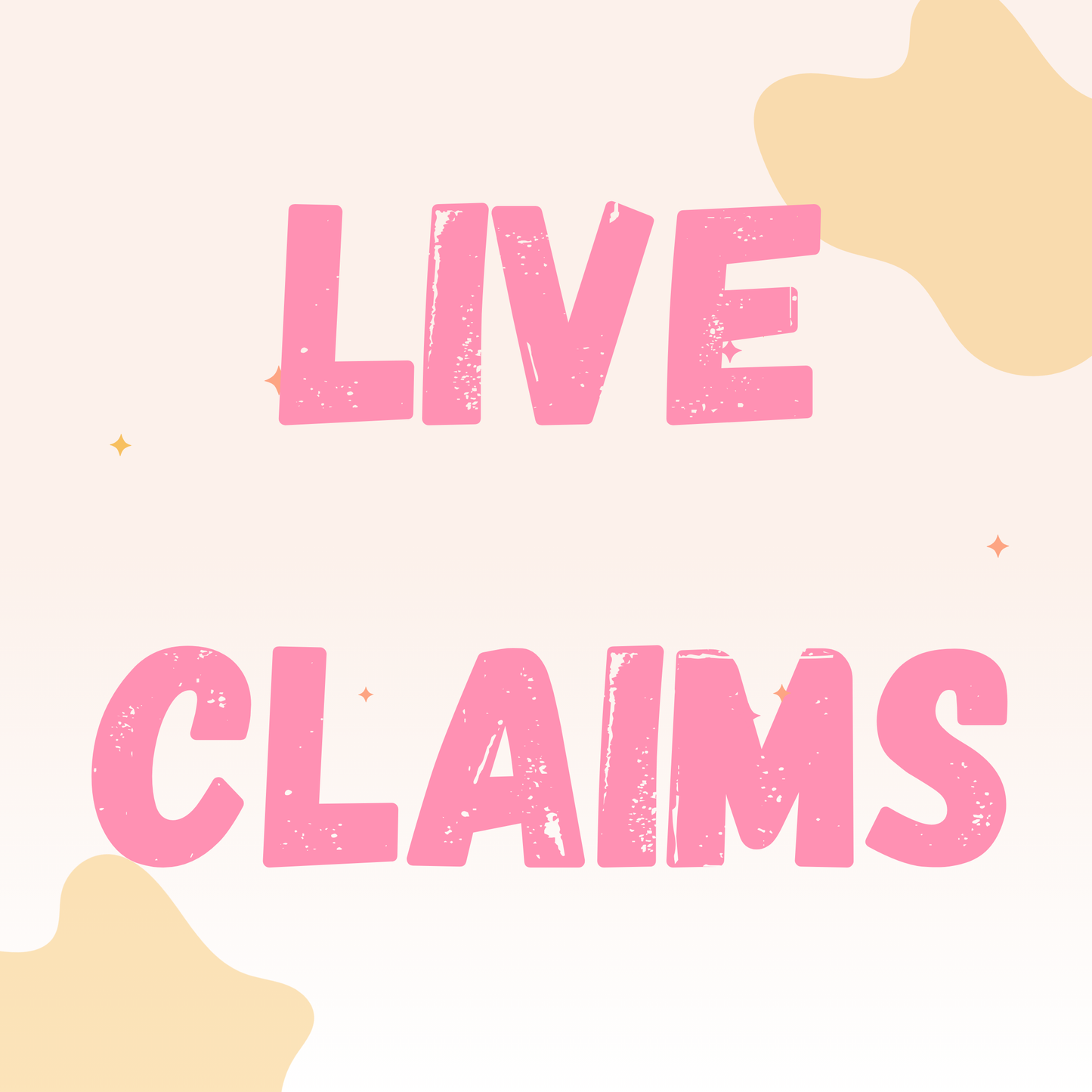 LIVE CLAIM TRAY