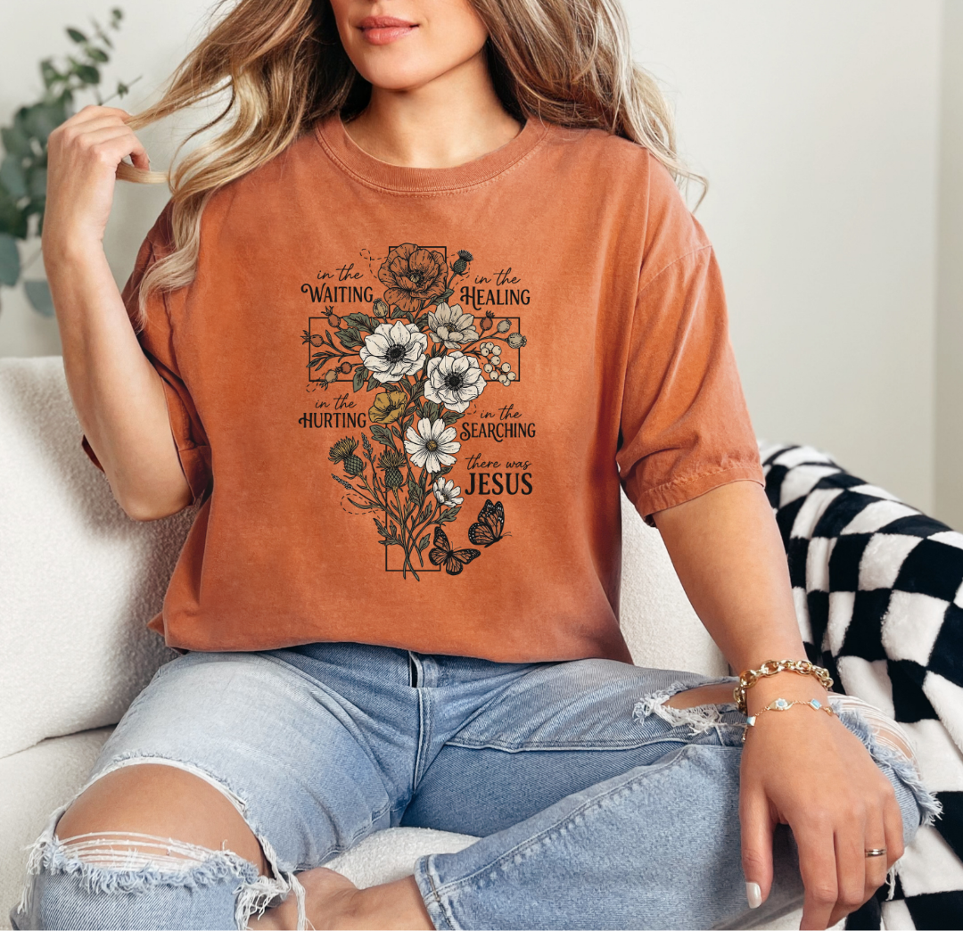 Floral cross